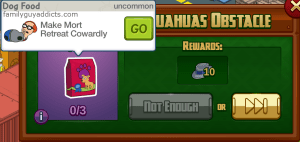 The Vicious Chuahuas Obstacle Raid #1 Dog Food Mort