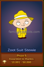 Zoot Suit Stewie Prize #5