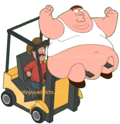 Forklift Peter Raise the Roof