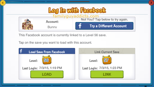 Log In With Facebook
