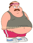 Overweight Male Jogger