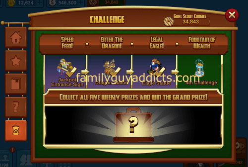 Weekly Challenge Pop Up