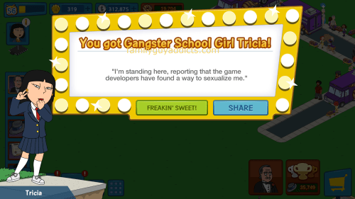 You Got Gangster School Girl Tricia