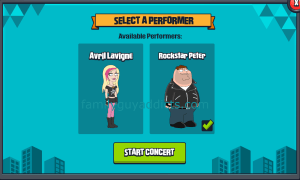 Encore Concert Performer Selected