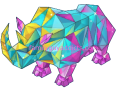Neon Rhino