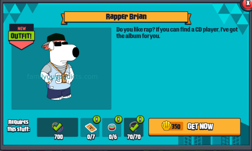 Rapper Brian Festival Merch Kiosk