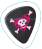 Skull Guitar Pick Large