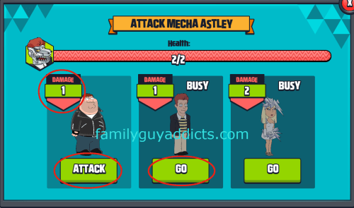Attack Mecha Astley Characters 1X