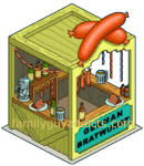 German Bratwurst Stand