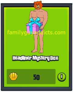 Rupert Headliner Mystery Box Menu