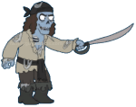 Cursed Ghost Pirate