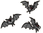 Flock of Bats 1