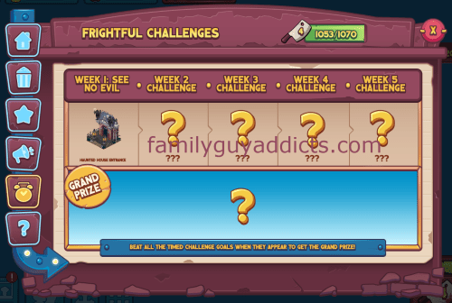 Frightful Weekly Challenges