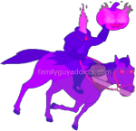 Headless Horsemen Purple