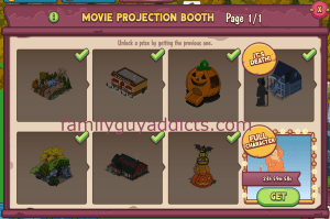 Movie Projection Booth Slasher Cat