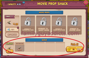 Movie Prop Shack Queue