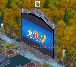 Movie Screen Skull Icon