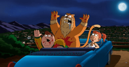 Slasher Cat, Lois, & Peter