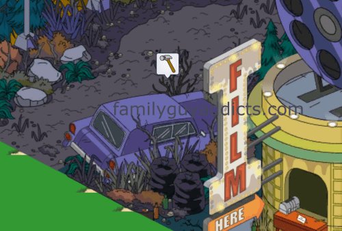 Stolen Blue Car Needs Repaired