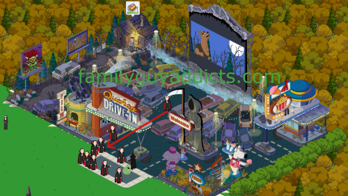 Vampires Event Area Spawning