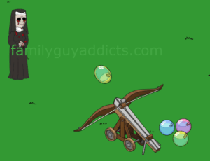 Water Balloon Launched at Unholy Nun