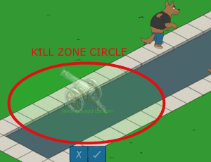 Werewolf Kill Zone Circle