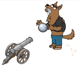 Werewolf & Silver Cannon