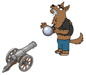 Werewolf & Silver Cannon