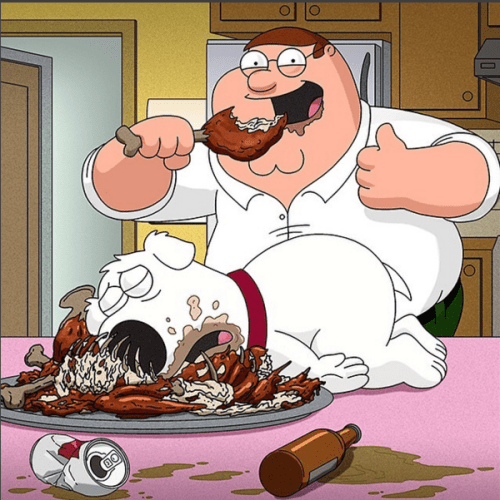 Peter and Brian Thanksgiving