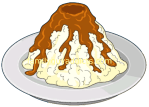 Mashed Potato Volcano