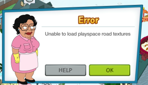 Unable to Load Playspace road Texture