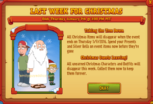 Last Week for Christmas
