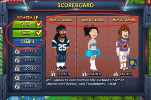 Scoreboard Requirements