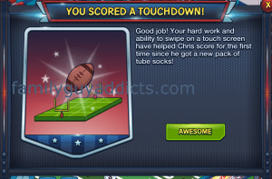 You Scored a Touchdown