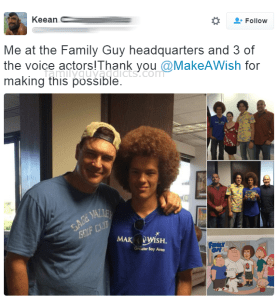 Superfan Keean at TinyCo