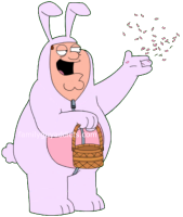 Easter Bunny Peter Toss It Up