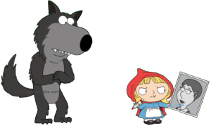 Little Red Riding Hood Stewie & Big Bad Brian Put Out a Hit