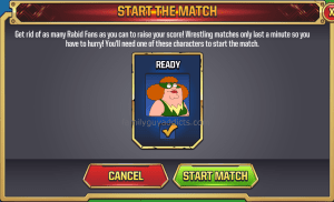 WWE Main Event Ring Start Match