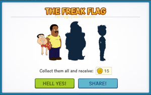 Clam Character Group Freak Flag