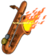 Flaming Saxophone