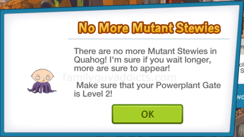 No More Mutant Stewies