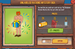 Unlabeled Rations Mystery Box