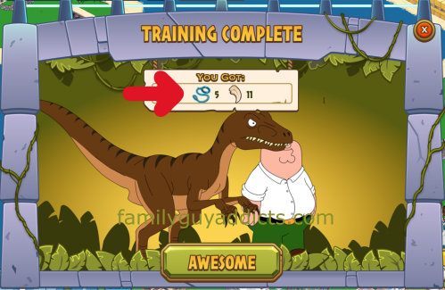 Raptor Training Payout 2