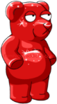 Red Gummy Jelly Bear