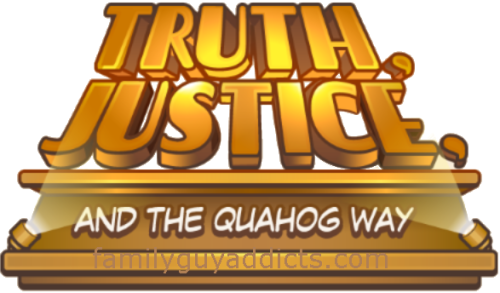 Truth Justice and the Quahog Way Logo