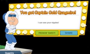 Captain Cold Quagmire Unlock