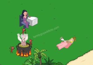 Princess Buttercup began to understand why Troi said having dinner with her would be out of this world