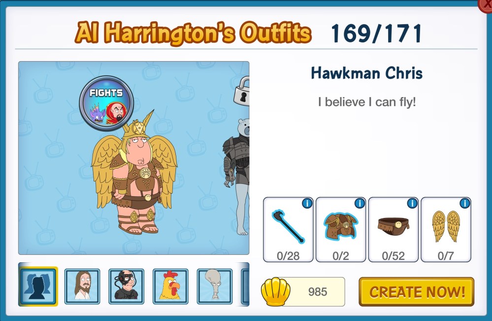 Guys In Black Character Profile: Hawkman Chris | Family Guy Addicts