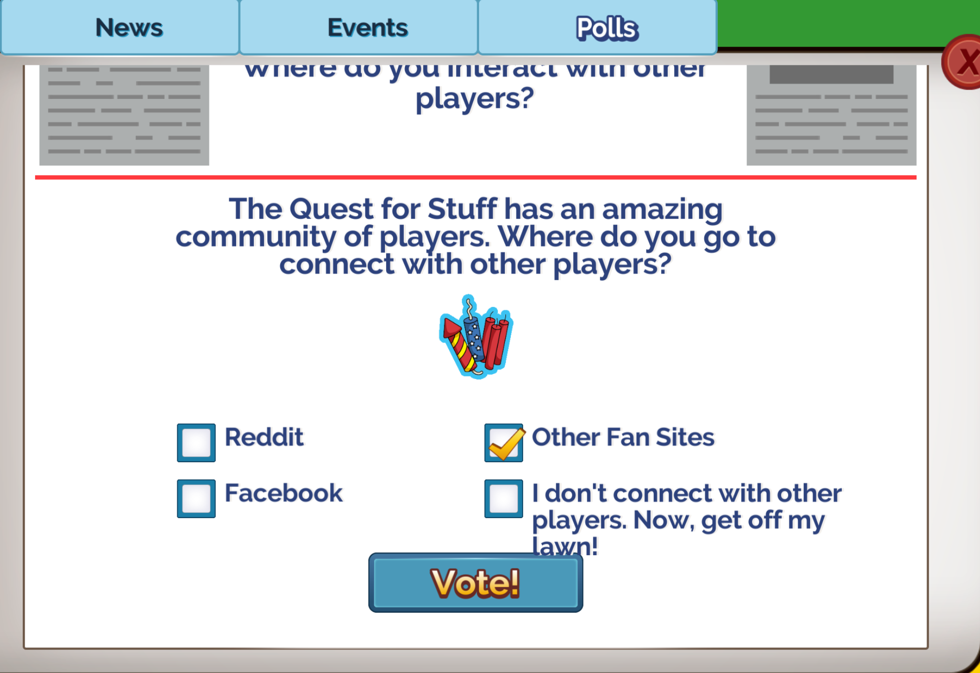 News Stand – New Poll | Family Guy Addicts